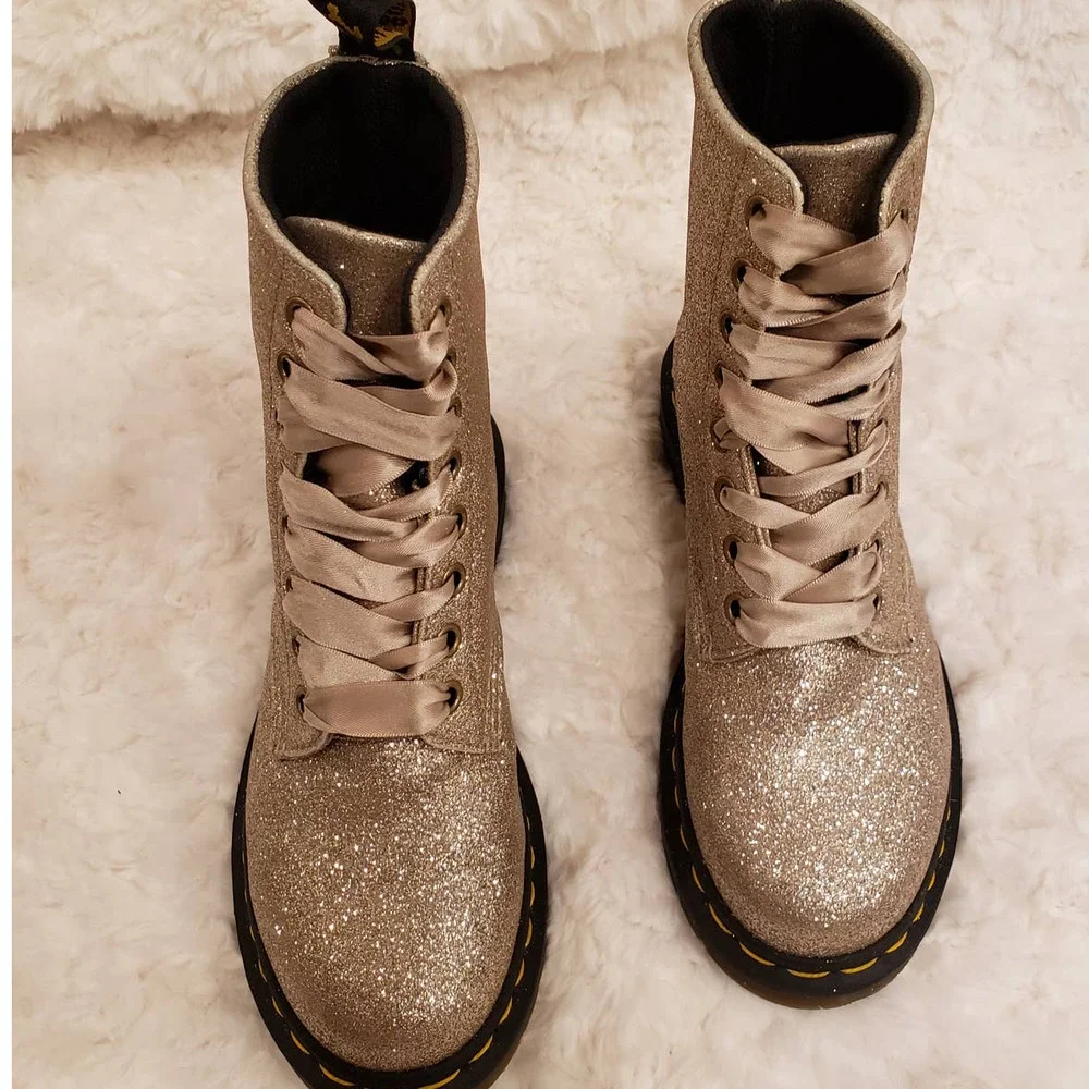 1460 PASCAL CHUNKY GOLD GLITTER - Picture 2 of 8